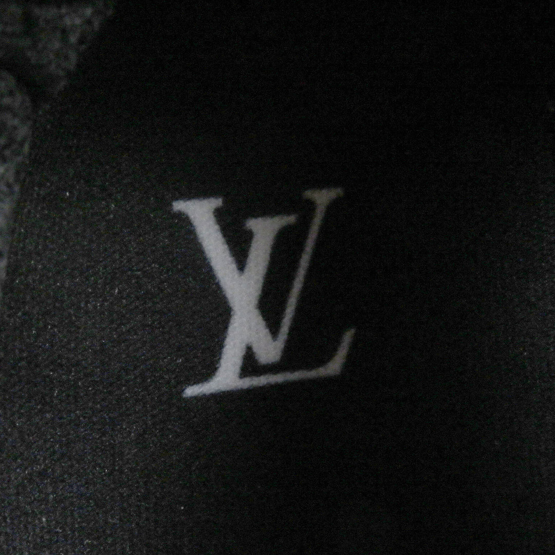新品 LOUIS VUITTON スニーカー LV タティックライン イエロー シルバー メッシュ メンズ 7.5 1AA3A8