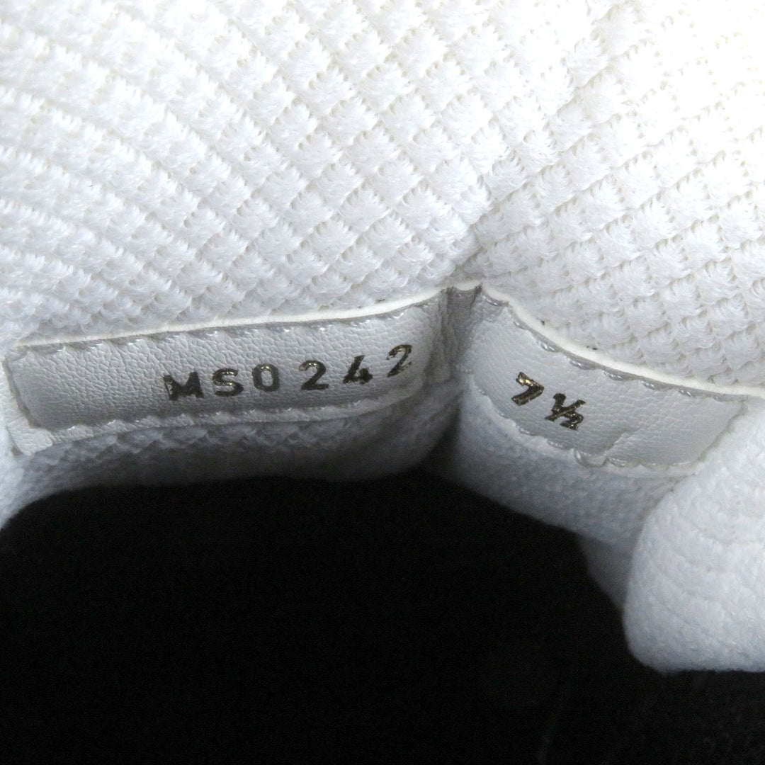 新品 LOUIS VUITTON スニーカー LV タティックライン イエロー シルバー メッシュ メンズ 7.5 1AA3A8