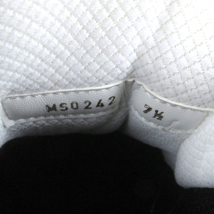 新品 LOUIS VUITTON スニーカー LV タティックライン イエロー シルバー メッシュ メンズ 7.5 1AA3A8