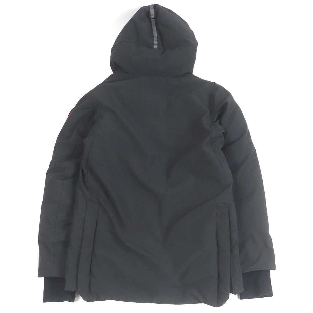 Great CANADA GOOSE down coat SANFORD PARKA Logo patch hooded black