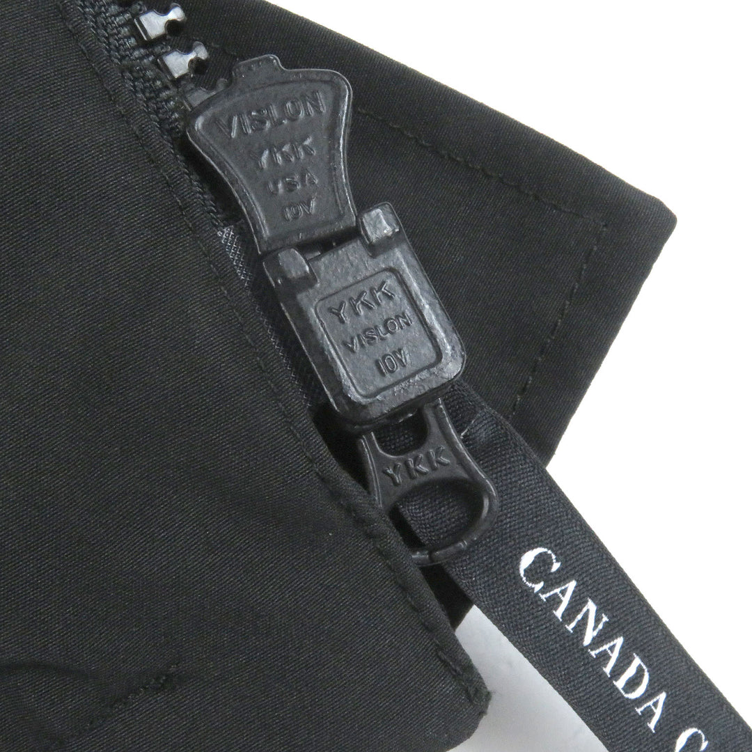 Great CANADA GOOSE down coat SANFORD PARKA Logo patch hooded black