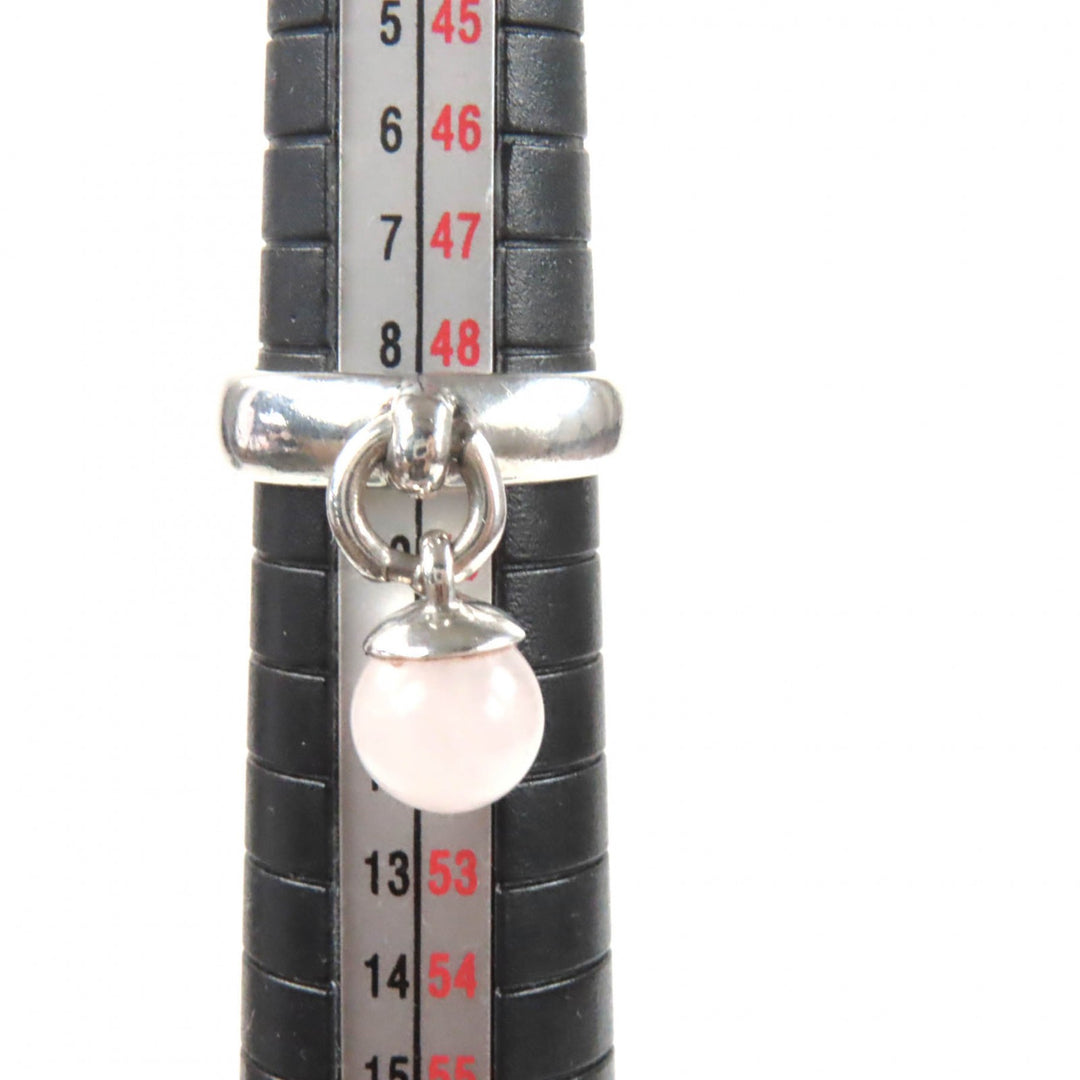 Great TIFFANY&Co. Ring Balloon Dangle Ring quartz Silver SV925 Women