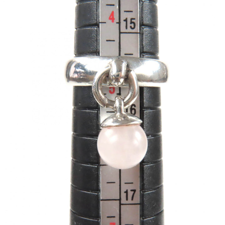 Great TIFFANY&Co. Ring Balloon Dangle Ring quartz Silver SV925 Women