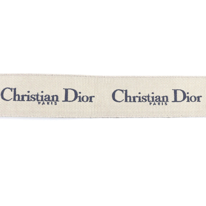 Pristine Christian Dior belt leather combination Navy Ivory Black B0001CBTE