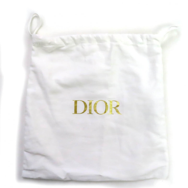 Pristine Christian Dior belt leather combination Navy Ivory Black B0001CBTE