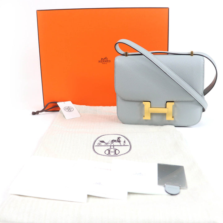 HERMES ショルダーバッグ コンスタンス3 ミニ ミロワール エプソン レザー レディース