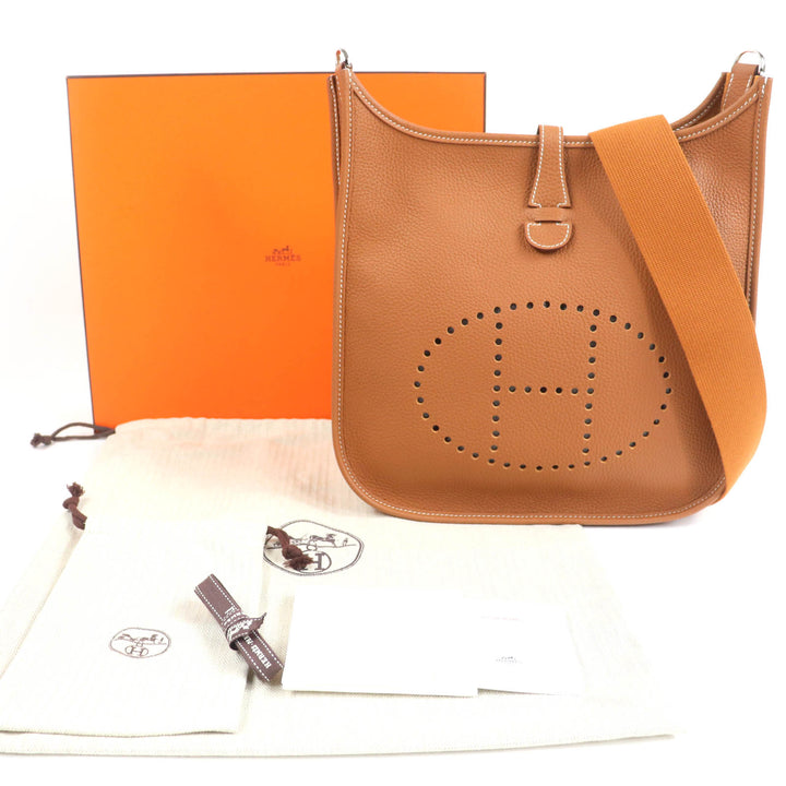 HERMES ショルダーバッグ エブリン 3PM トリヨンクレマンス レディース