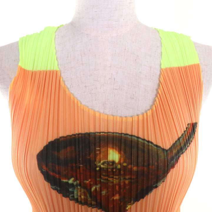 Excellent PLEATS PLEASE two-piece set MultipolyesteWomen 3 PP06-JK501/PP06-JG506