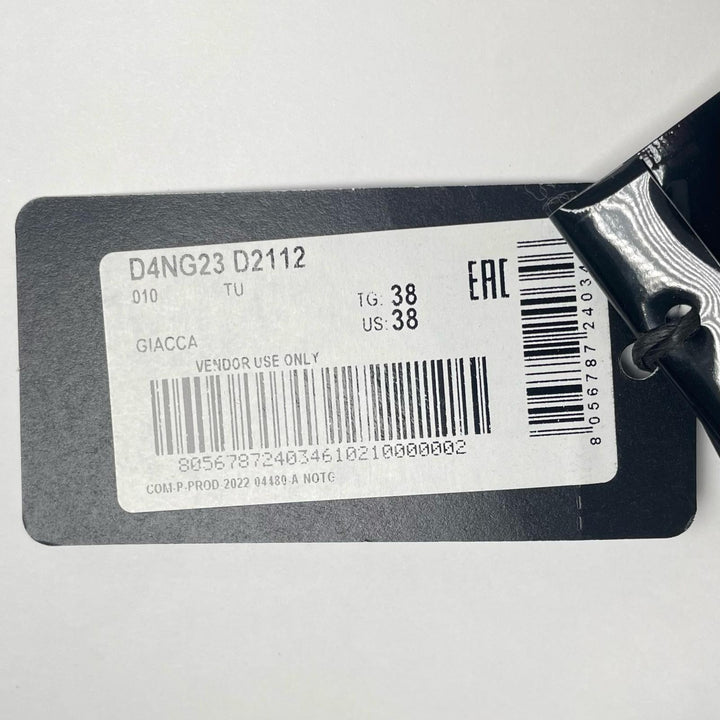 新品 EMPORIO ARMANI ジャケット 花柄 ZIP マルチカラー レディース 38