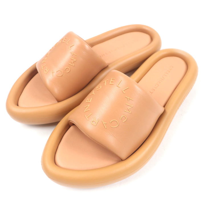 Excellent Stella McCartney Sandals Brown Faux leather Women 36 810050