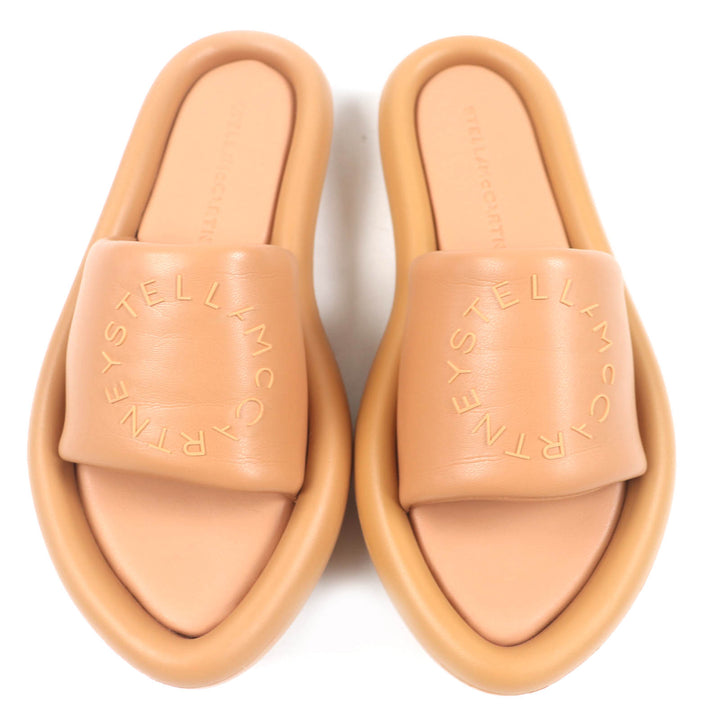 Excellent Stella McCartney Sandals Brown Faux leather Women 36 810050