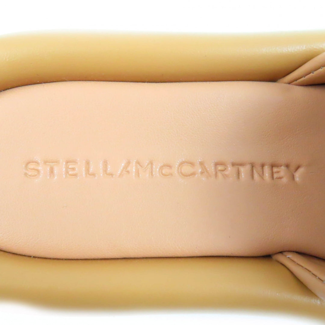 Excellent Stella McCartney Sandals Brown Faux leather Women 36 810050