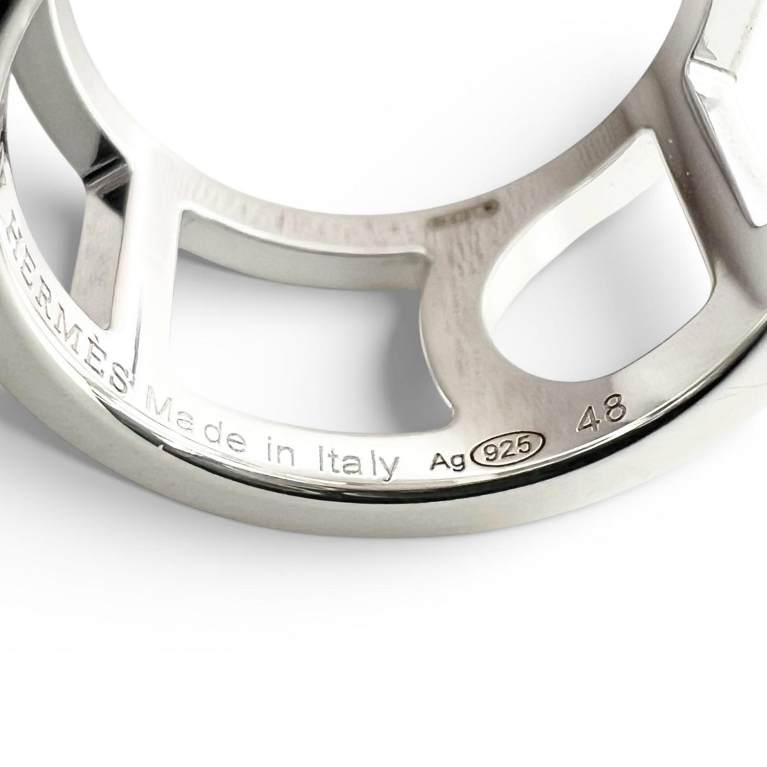 Great HERMES Ring Ever Shane Dunkle Silver AG925 Women