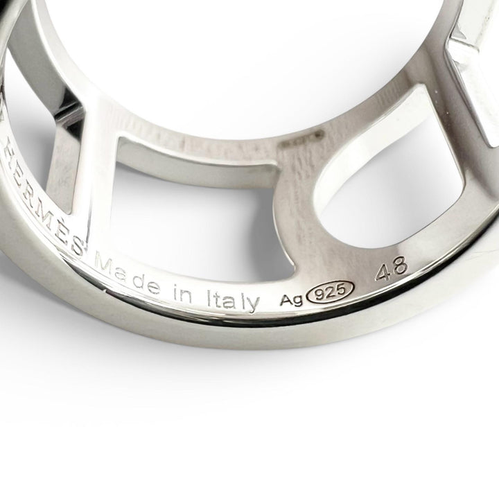 Great HERMES Ring Ever Shane Dunkle Silver AG925 Women