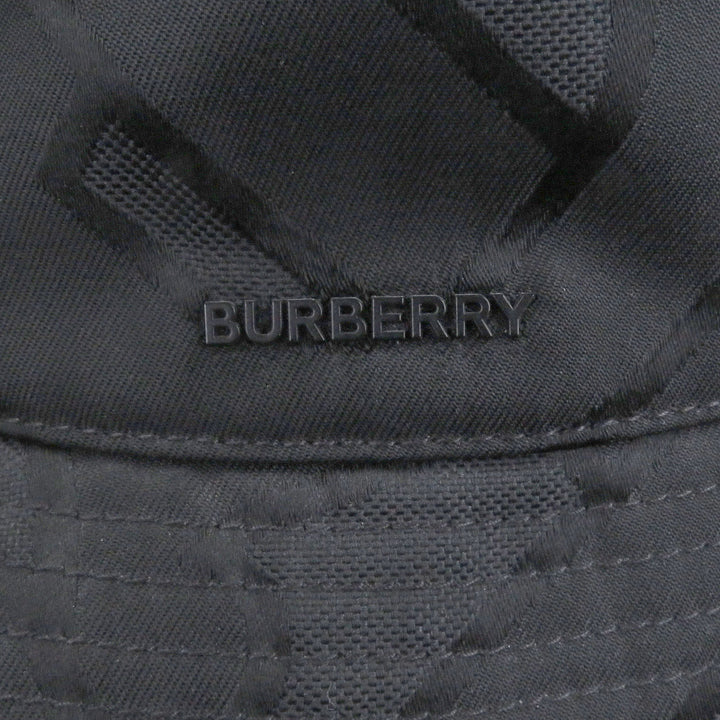 優れたBURBERRY帽子TBロゴオールオーバープリントバケットハットメタルロゴ付き