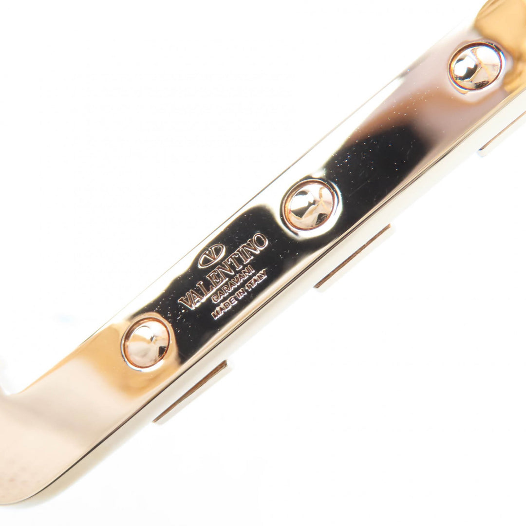 Pristine Valentino Garavani Bangle Rockstud Bracelet gold metal Women