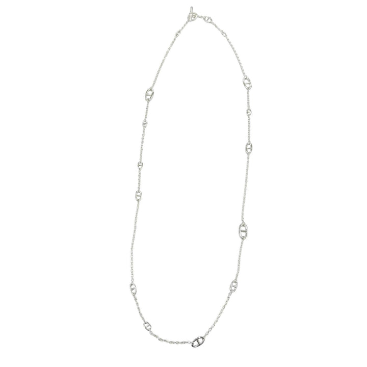 Great HERMES Farandole Necklace Chaine d'Ancre accessories AG925 Women