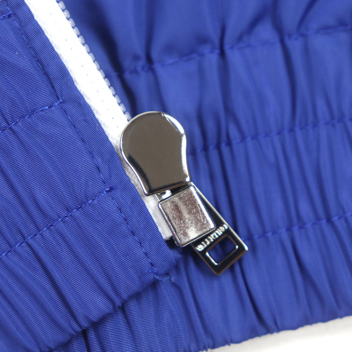新品 VALENTINO ナイロンジャケット Vロゴ シグネチャー ブルー ナイロン メンズ 44 1V3CIL958LF