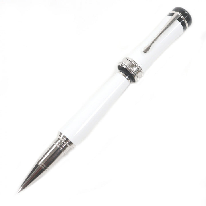 Great MONTBLANC Ballpoint pen Bonheur Collection Cap type white