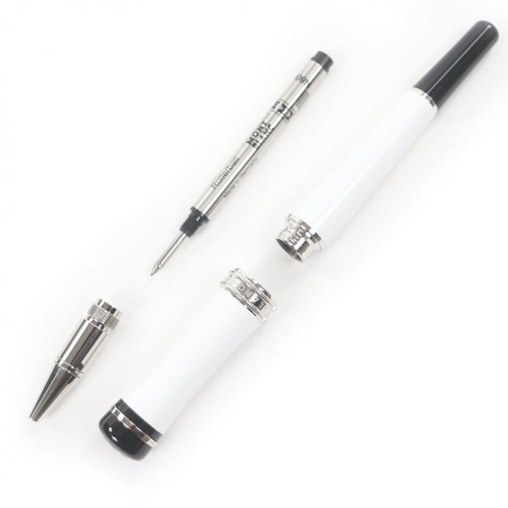 Great MONTBLANC Ballpoint pen Bonheur Collection Cap type white