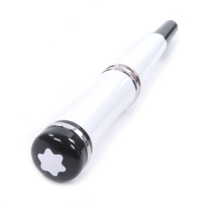 Great MONTBLANC Ballpoint pen Bonheur Collection Cap type white