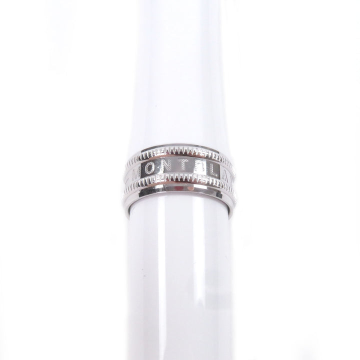 Great MONTBLANC Ballpoint pen Bonheur Collection Cap type white
