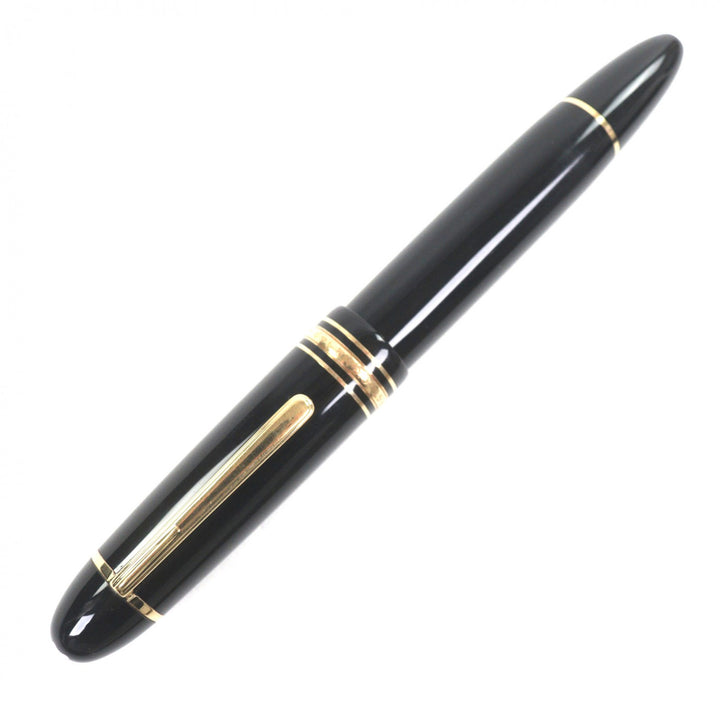Great MONTBLANC fountain pen Meisterstück 149 white star black 14K