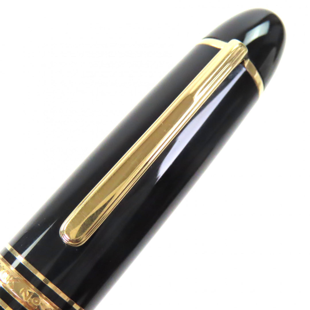 Great MONTBLANC fountain pen Meisterstück 149 white star black 14K