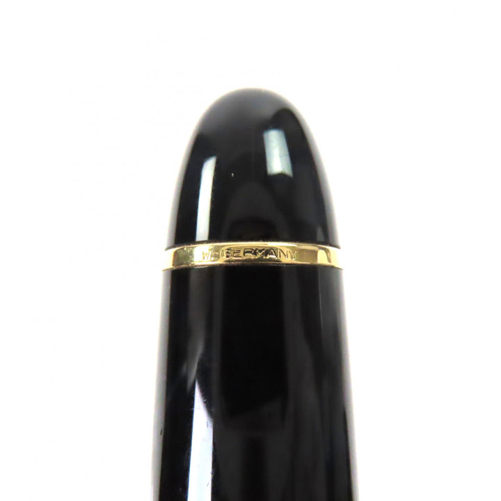 Great MONTBLANC fountain pen Meisterstück 149 white star black 14K