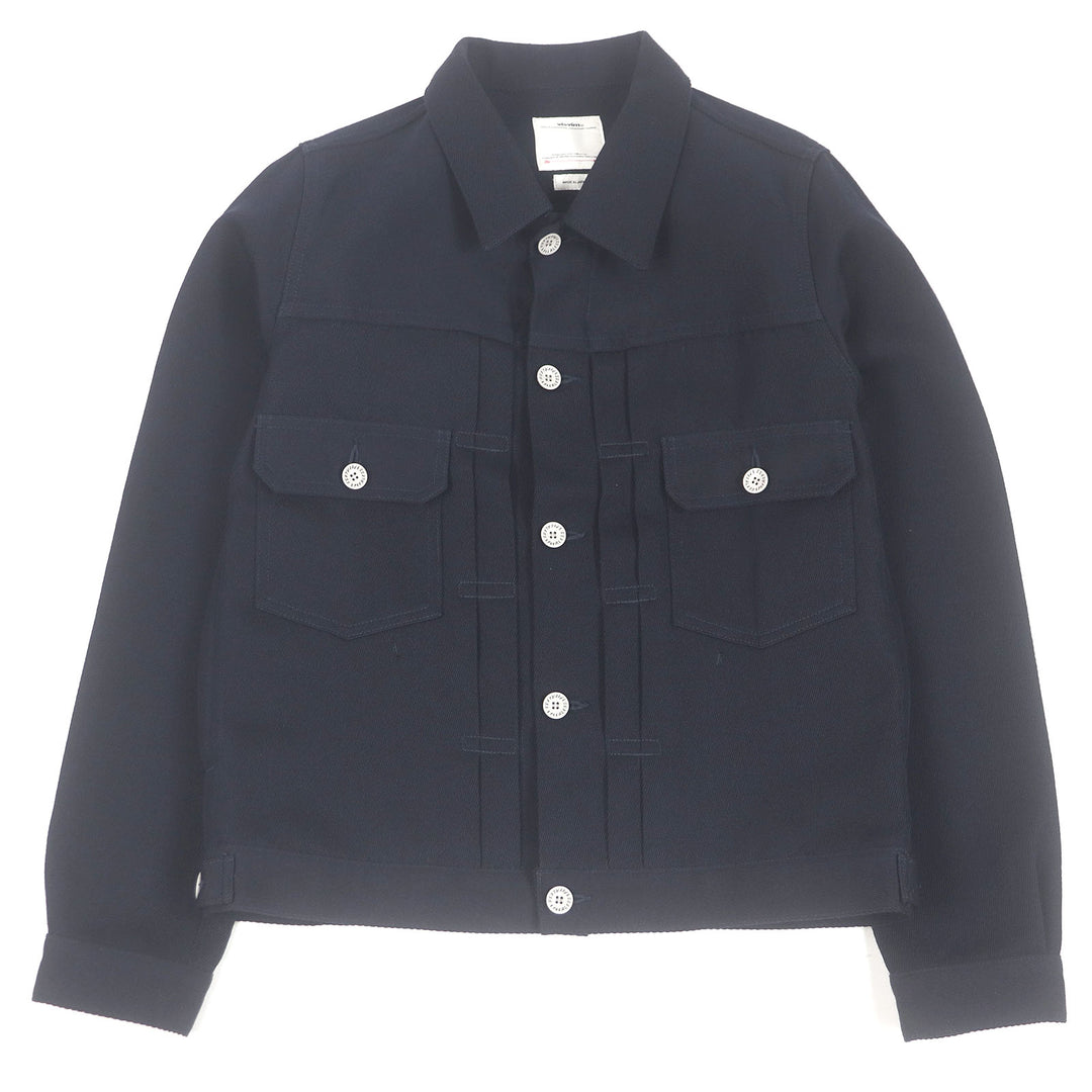 VISVIM ジャケット カバーオール ネイビー ウール メンズ 2