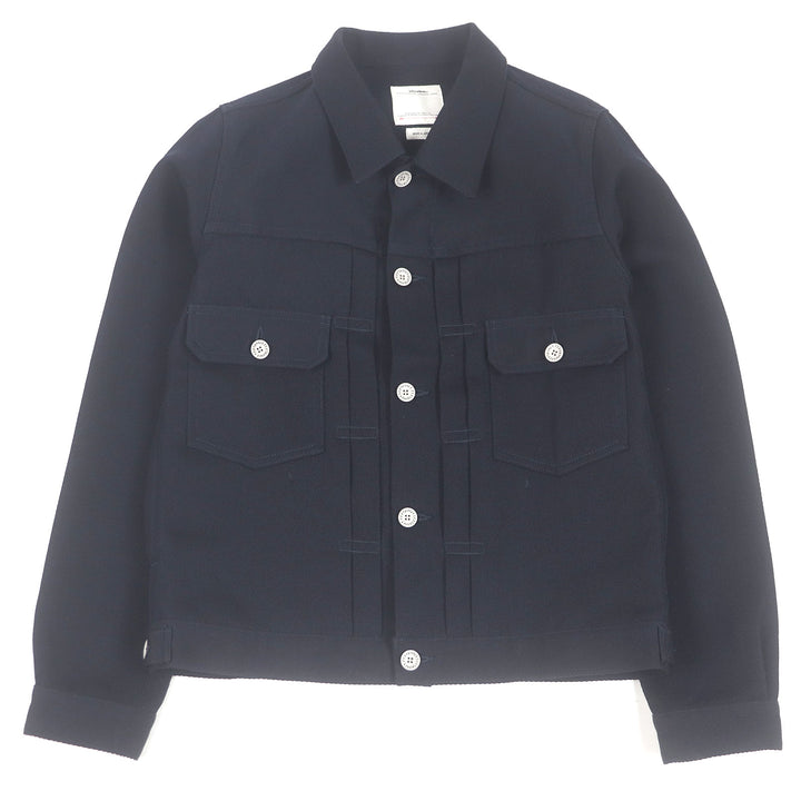 VISVIM ジャケット カバーオール ネイビー ウール メンズ 2