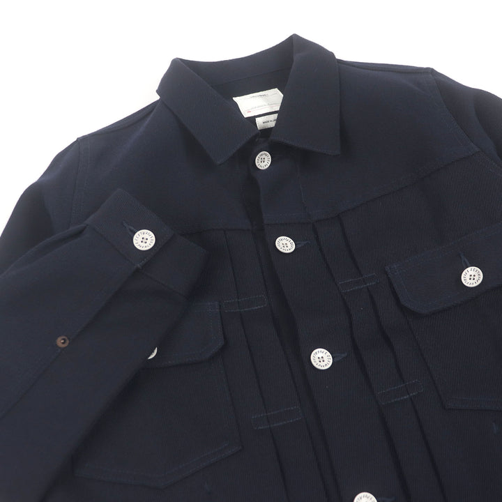 VISVIM ジャケット カバーオール ネイビー ウール メンズ 2