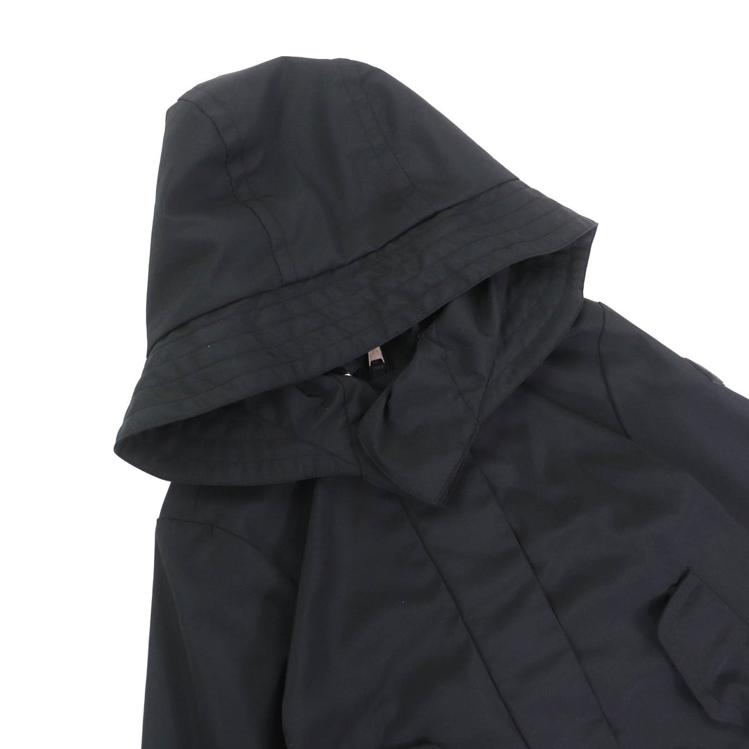 Excellent MONCLER coat ATHELAS black polyester Kids