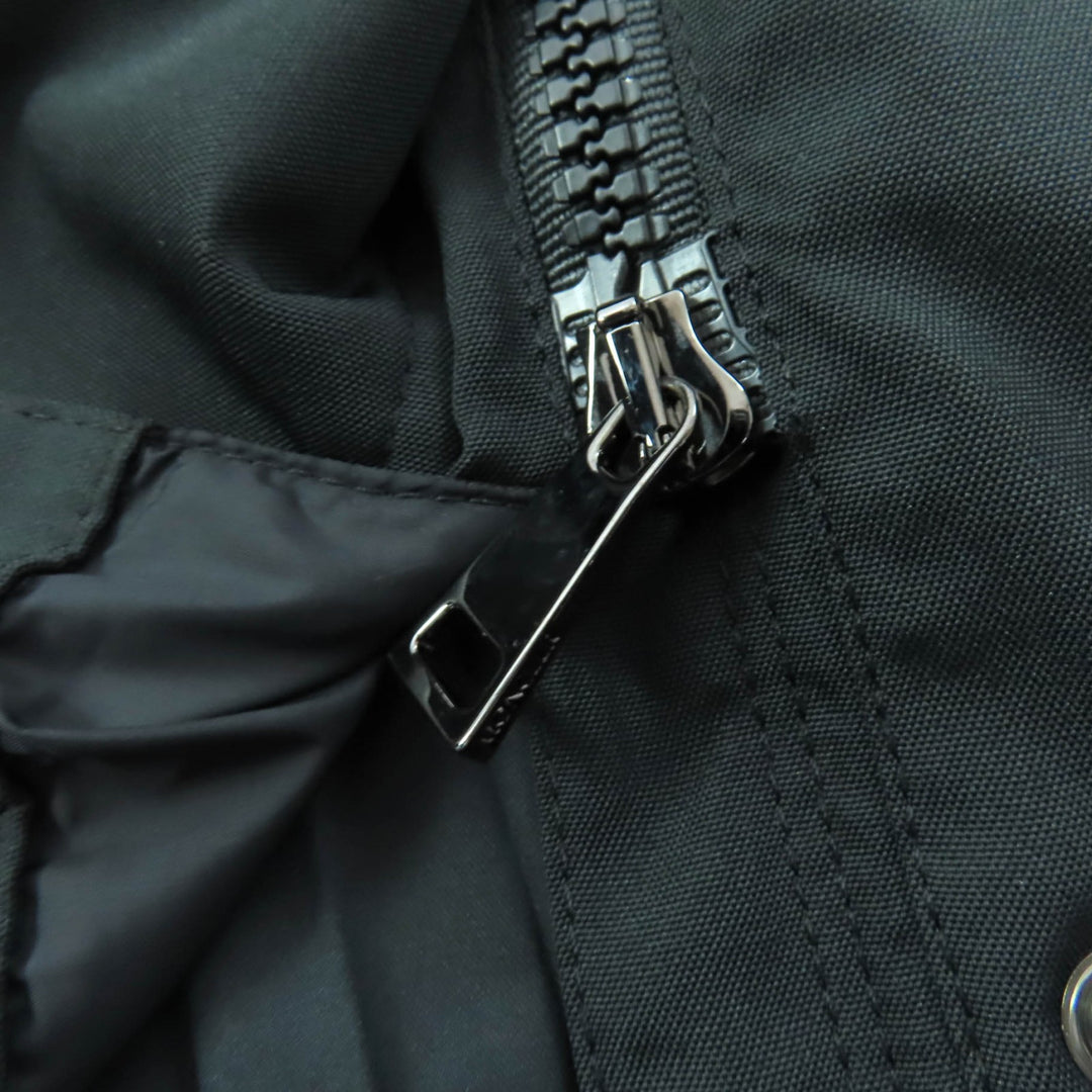 Excellent MONCLER coat ATHELAS black polyester Kids