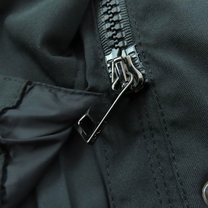 Excellent MONCLER coat ATHELAS black polyester Kids