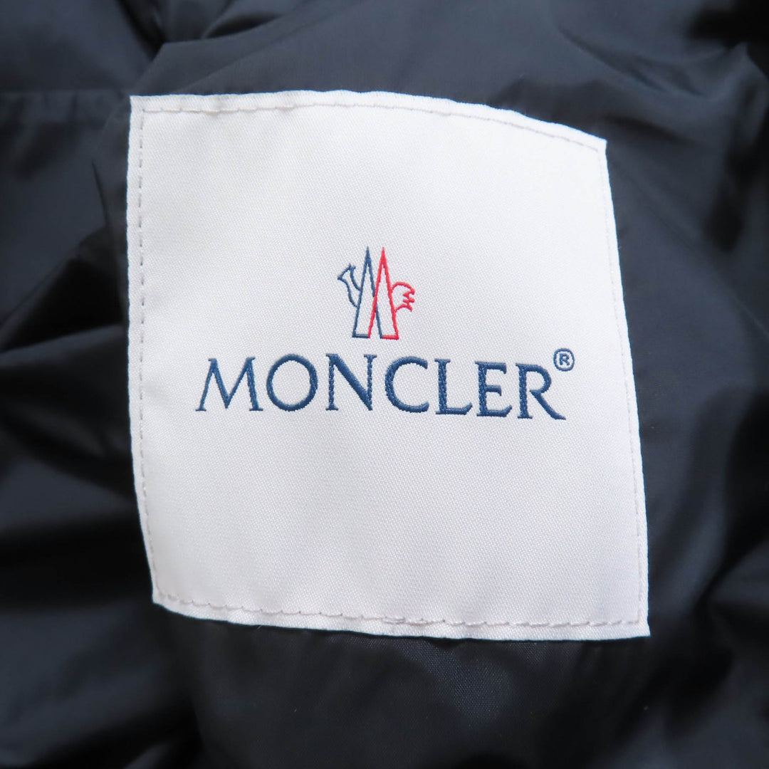 Excellent MONCLER coat ATHELAS black polyester Kids