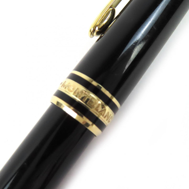 Very Good MONTBLANC fountain pen Meisterstück Classic white star black 14K mens