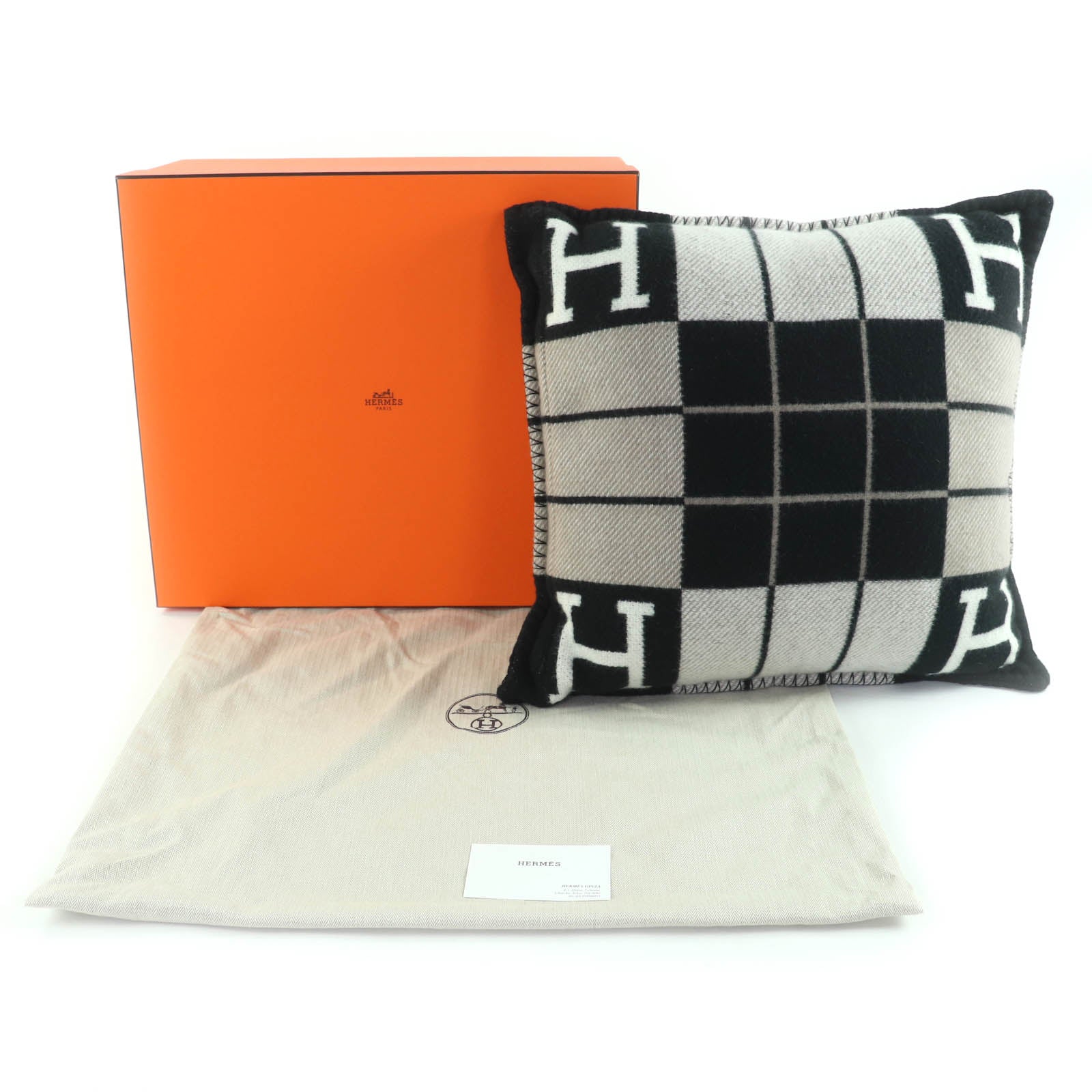Pristine HERMES Avalon III PM cushion wool Women – caro-japan
