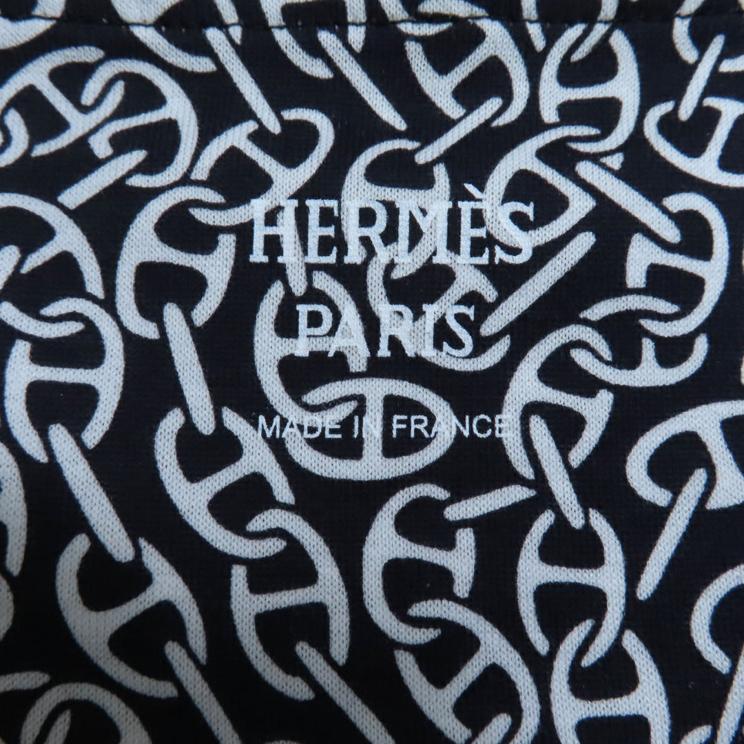 新品 HERMES ワンピース ナウサ シェーヌ マイクロコットン レディース 36 4E4521DB