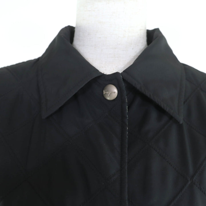Great Salvatore Ferragamo Jacket black polyester Women M