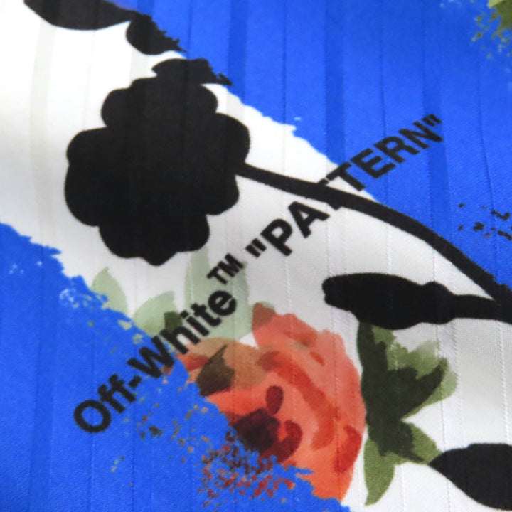 Pristine OFF-WHITE Short sleeve shirt flower bowling shirt 40 OWGA071S21FAB002