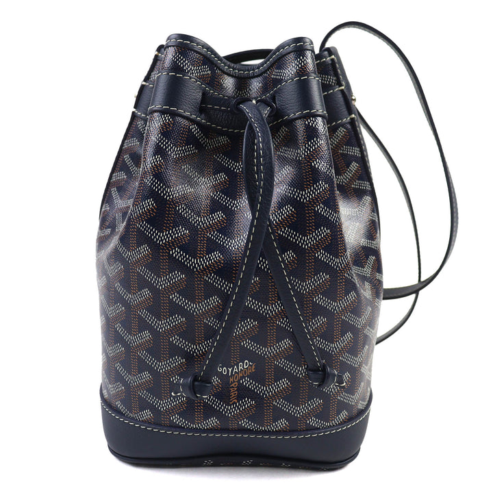 新品 GOYARD ショルダーバッグ Petit Flo バケットバッグ カーフレザー PEFLOTPMLTY12CL12P