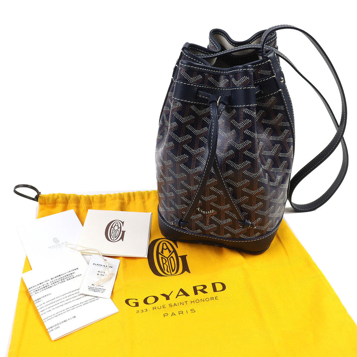 新品 GOYARD ショルダーバッグ Petit Flo バケットバッグ カーフレザー PEFLOTPMLTY12CL12P