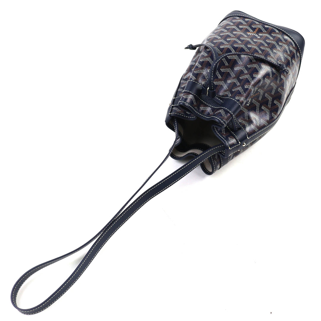 新品 GOYARD ショルダーバッグ Petit Flo バケットバッグ カーフレザー PEFLOTPMLTY12CL12P
