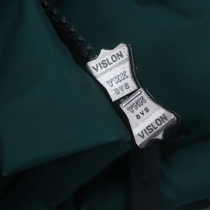 Great THE NORTH FACE Down jacket Belayer Parka green Nylon mens S ND91815