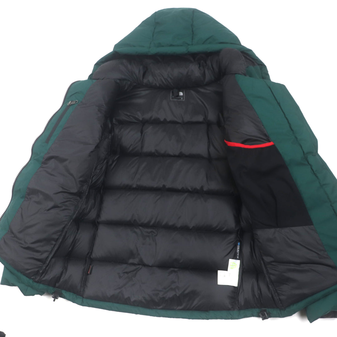 Great THE NORTH FACE Down jacket Belayer Parka green Nylon mens S ND91815