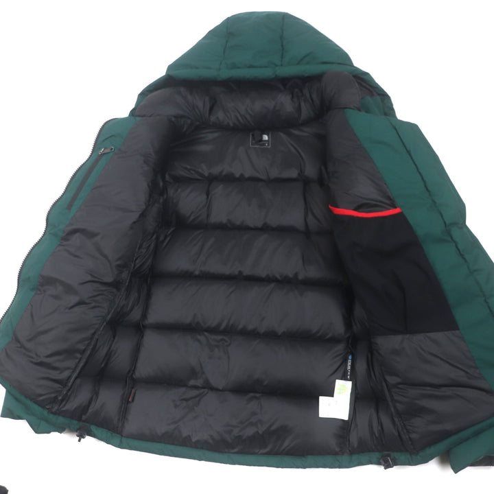Great THE NORTH FACE Down jacket Belayer Parka green Nylon mens S ND91815