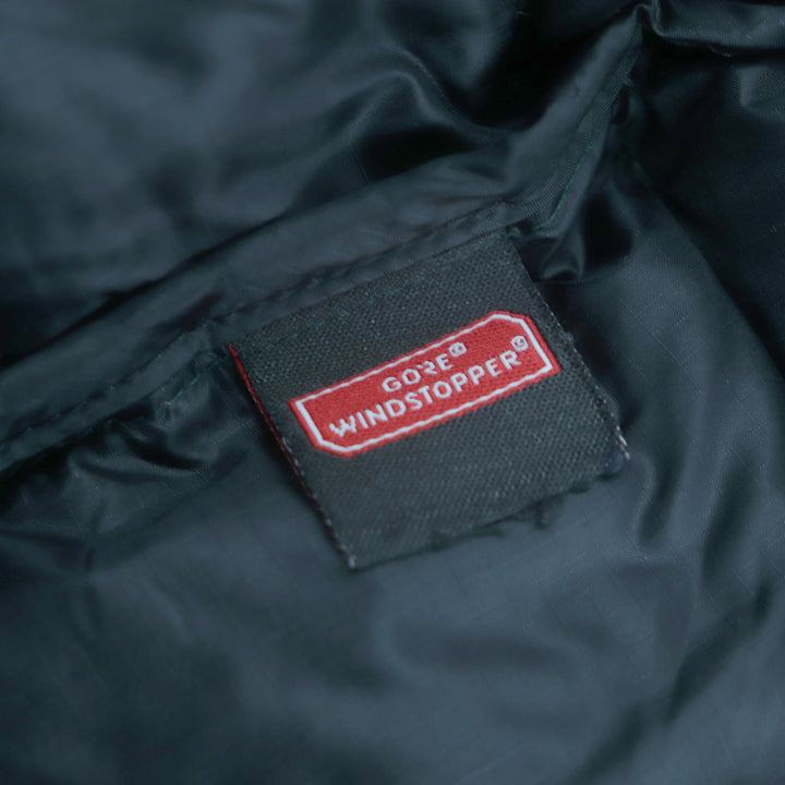 Great THE NORTH FACE Down jacket Belayer Parka green Nylon mens S ND91815