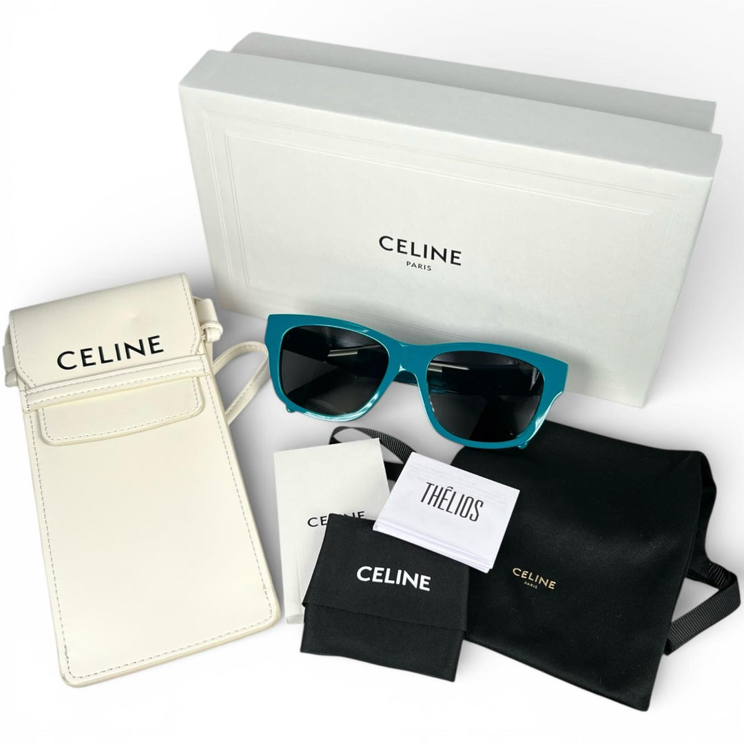 Great CELINE sunglasses MONO CHROMES Square Wellington shape Women CL40249U