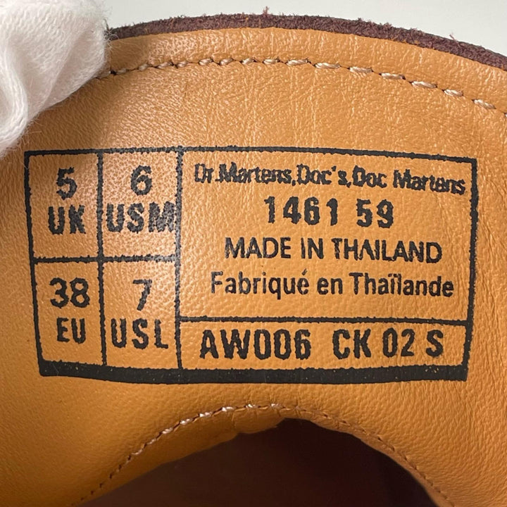 Dr.Martens Leather shoes 1461 3-hole shoes Red leather Women 5 11838600